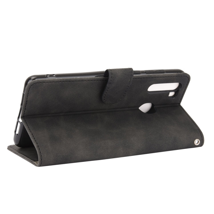 For Blackview A80 Pro Solid Color Skin Feel Magnetic Buckle Horizontal Flip Calf Texture PU Leather Case with Holder & Card Slots & Wallet(Black) - free shipping - PMC TechLife - Order now!