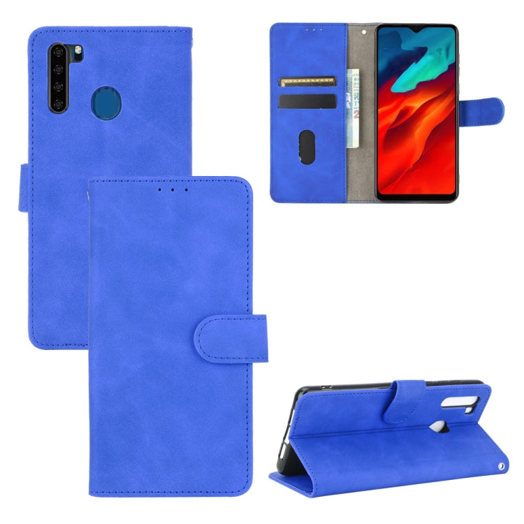 For Blackview A80 Pro Solid Color Skin Feel Magnetic Buckle Horizontal Flip Calf Texture PU Leather Case with Holder & Card Slots & Wallet(Blue) - More Brand by PMC TechLife | Online Shopping South Africa | PMC TechLife | Buy Now Pay Later Mobicred