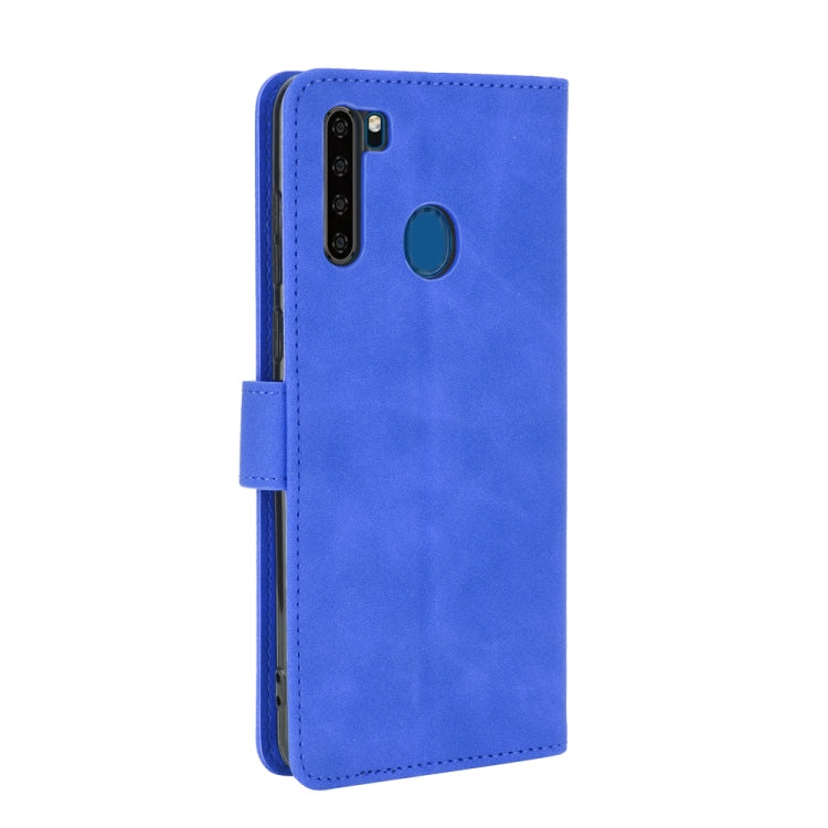 For Blackview A80 Pro Solid Color Skin Feel Magnetic Buckle Horizontal Flip Calf Texture PU Leather Case with Holder & Card Slots & Wallet(Blue) - More Brand by PMC TechLife | Online Shopping South Africa | PMC TechLife | Buy Now Pay Later Mobicred