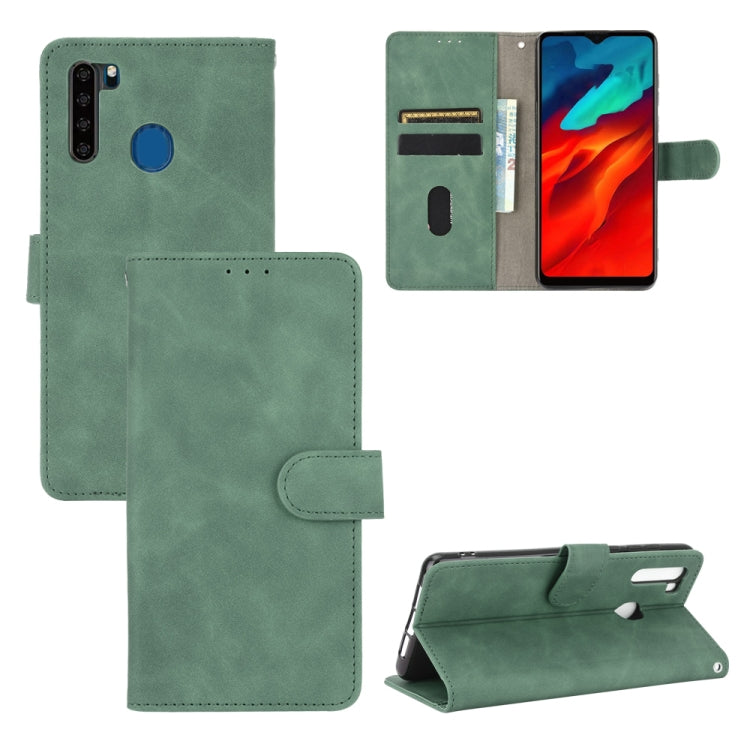 For Blackview A80 Pro Solid Color Skin Feel Magnetic Buckle Horizontal Flip Calf Texture PU Leather Case with Holder & Card Slots & Wallet(Green) - More Brand by PMC TechLife | Online Shopping South Africa | PMC TechLife | Buy Now Pay Later Mobicred