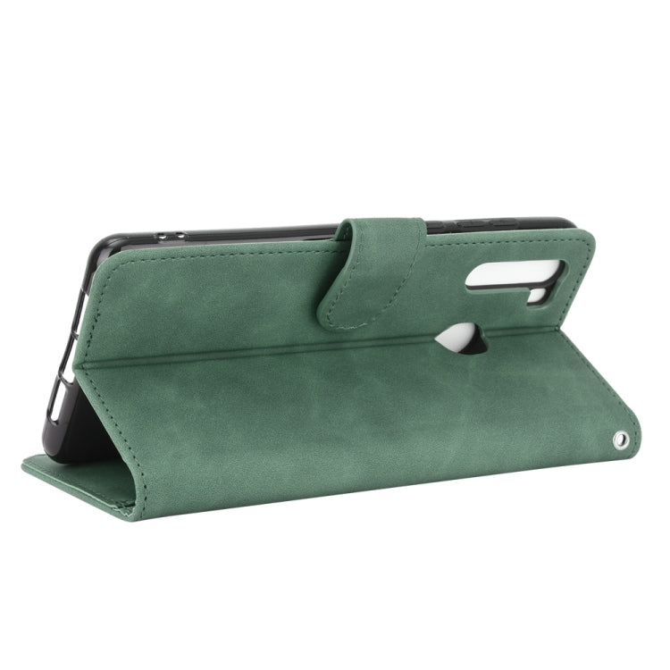 For Blackview A80 Pro Solid Color Skin Feel Magnetic Buckle Horizontal Flip Calf Texture PU Leather Case with Holder & Card Slots & Wallet(Green) - More Brand by PMC TechLife | Online Shopping South Africa | PMC TechLife | Buy Now Pay Later Mobicred