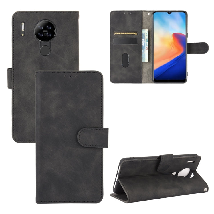 For Blackview A80 Solid Color Skin Feel Magnetic Buckle Horizontal Flip Calf Texture PU Leather Case with Holder & Card Slots & Wallet(Black) - More Brand by PMC TechLife | Online Shopping South Africa | PMC TechLife | Buy Now Pay Later Mobicred