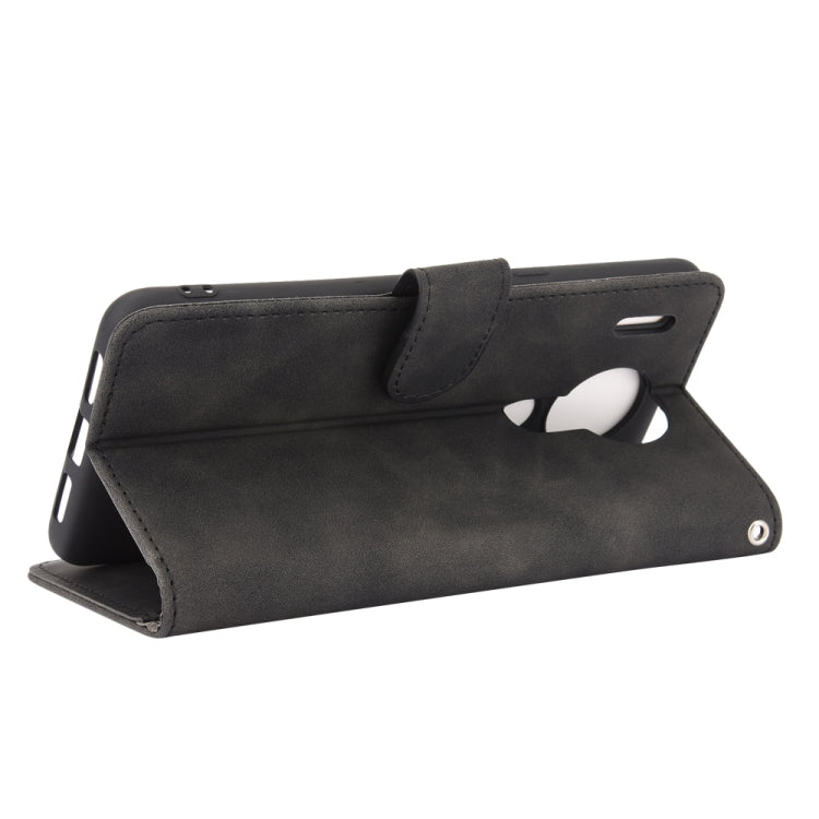 For Blackview A80 Solid Color Skin Feel Magnetic Buckle Horizontal Flip Calf Texture PU Leather Case with Holder & Card Slots & Wallet(Black) - More Brand by PMC TechLife | Online Shopping South Africa | PMC TechLife | Buy Now Pay Later Mobicred