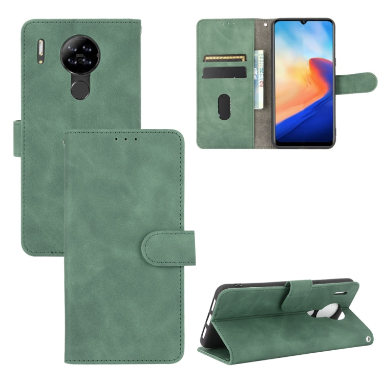 For Blackview A80 Solid Color Skin Feel Magnetic Buckle Horizontal Flip Calf Texture PU Leather Case with Holder & Card Slots & Wallet(Green) - More Brand by PMC TechLife | Online Shopping South Africa | PMC TechLife | Buy Now Pay Later Mobicred