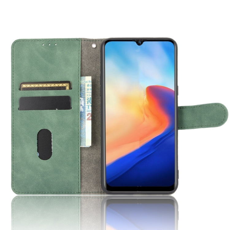 For Blackview A80 Solid Color Skin Feel Magnetic Buckle Horizontal Flip Calf Texture PU Leather Case with Holder & Card Slots & Wallet(Green) - More Brand by PMC TechLife | Online Shopping South Africa | PMC TechLife | Buy Now Pay Later Mobicred