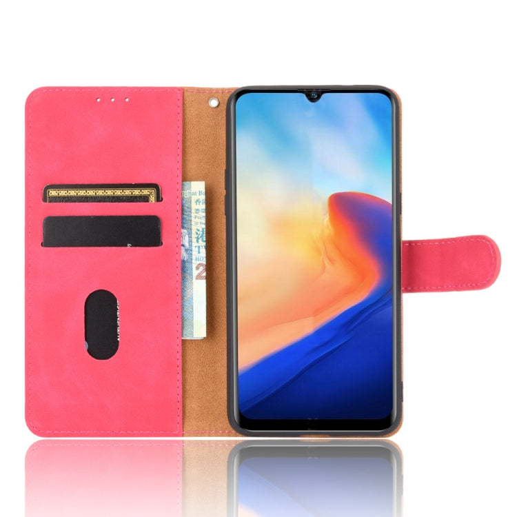 For Blackview A80 Solid Color Skin Feel Magnetic Buckle Horizontal Flip Calf Texture PU Leather Case with Holder & Card Slots & Wallet(Rose Red) - More Brand by PMC TechLife | Online Shopping South Africa | PMC TechLife | Buy Now Pay Later Mobicred