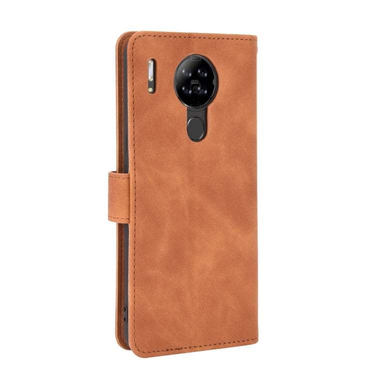 For Blackview A80 Solid Color Skin Feel Magnetic Buckle Horizontal Flip Calf Texture PU Leather Case with Holder & Card Slots & Wallet(Brown) - More Brand by PMC TechLife | Online Shopping South Africa | PMC TechLife