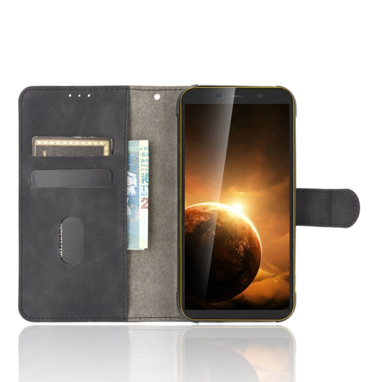 For Blackview BV5500 / BV5500 Pro / BV5500 Plus Solid Color Skin Feel Magnetic Buckle Horizontal Flip Calf Texture PU Leather Case with Holder & Card Slots & Wallet(Black) - More Brand by PMC TechLife | Online Shopping South Africa | PMC TechLife | Buy Now Pay Later Mobicred
