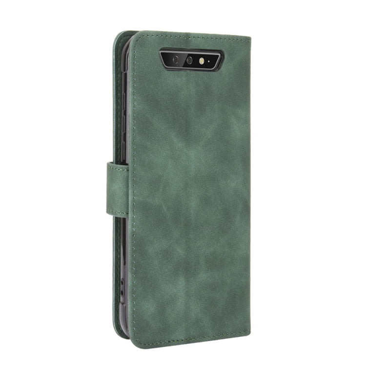 For Blackview BV5500 / BV5500 Pro / BV5500 Plus Solid Color Skin Feel Magnetic Buckle Horizontal Flip Calf Texture PU Leather Case with Holder & Card Slots & Wallet(Green) - More Brand by PMC TechLife | Online Shopping South Africa | PMC TechLife | Buy Now Pay Later Mobicred