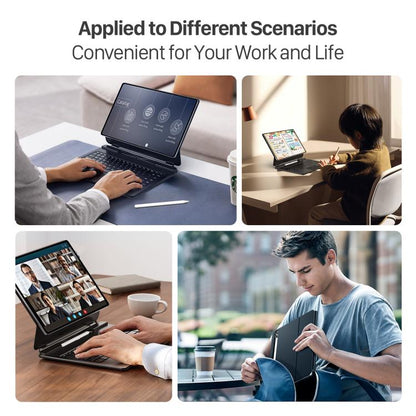 For Samsung Galaxy Tab S10 Ultra  DUX DUCIS MK Series Magnetic Wireless Bluetooth Keyboard Tablet Case(Black) - free shipping - PMC Jewellery - Order now!