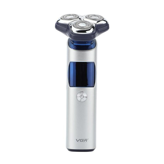 VGR V-328 3D Floating Cutting Blade IPX7 Electric Shaver(Black)