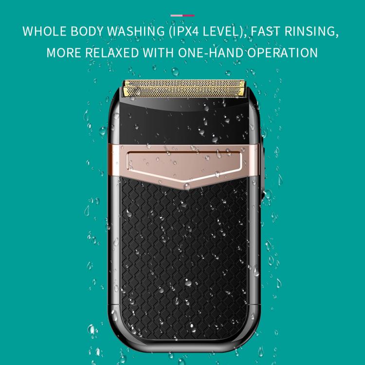 VGR V-331 Reciprocating Rotary 2 Cutter Head IPX4 Electric Shaver(Black) - free shipping - PMC TechLife - Order now!