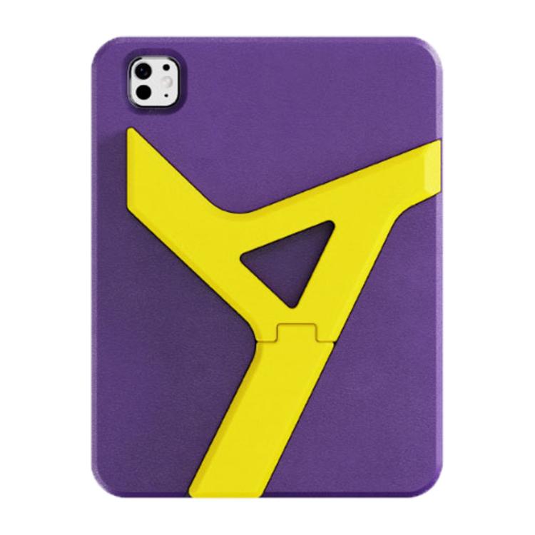 For iPad Pro 11 2024 YOYOISLES Air Rum Series EVA Tablet Case(Purple Yellow) - free shipping - PMc TechLife - Order now!