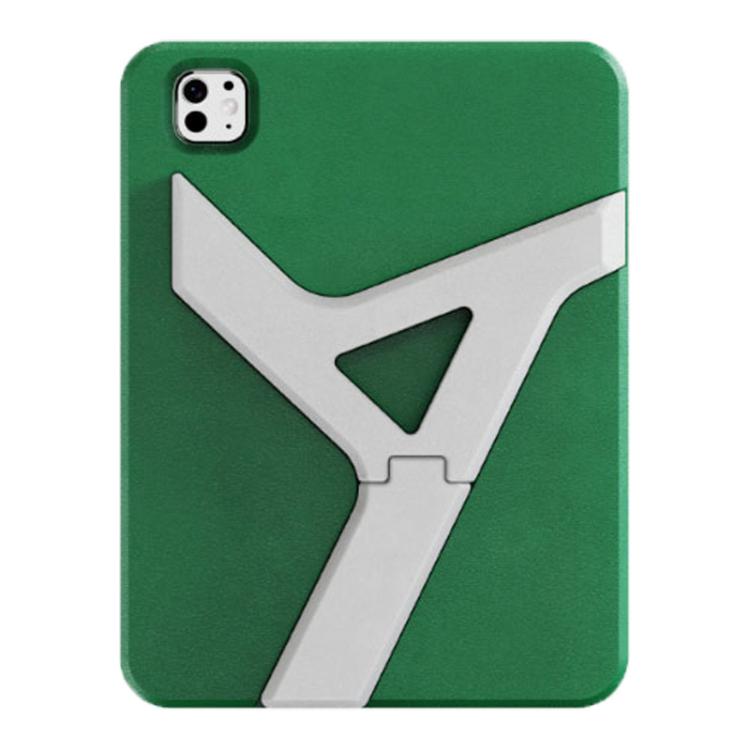For iPad Pro 11 2024 YOYOISLES Air Rum Series EVA Tablet Case(Green White) - free shipping - PMc TechLife - Order now!