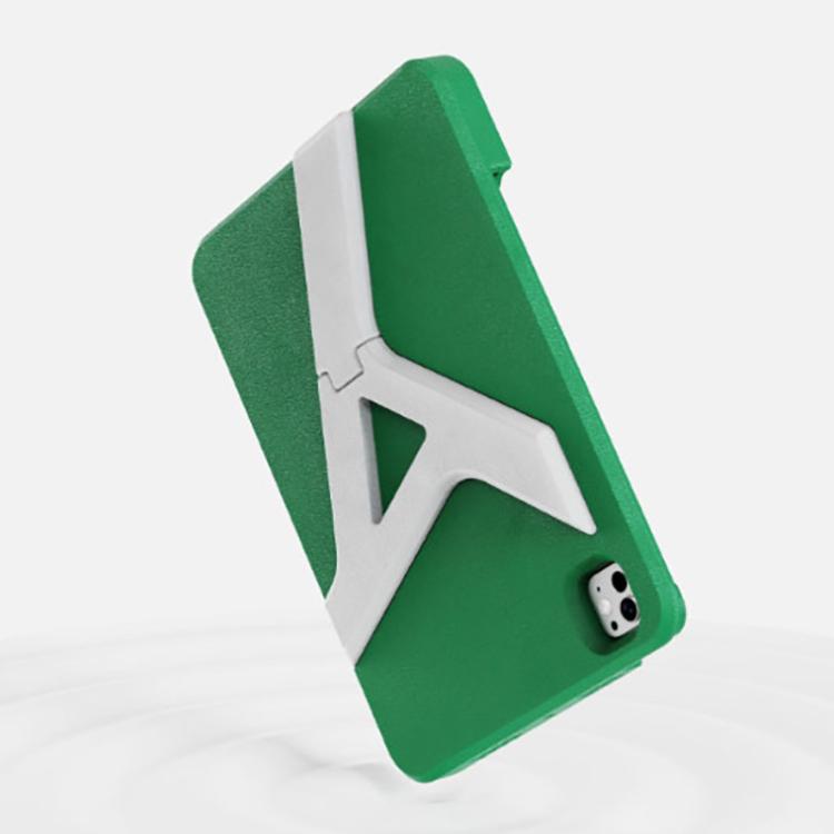 For iPad Pro 11 2024 YOYOISLES Air Rum Series EVA Tablet Case(Green White) - free shipping - PMc TechLife - Order now!