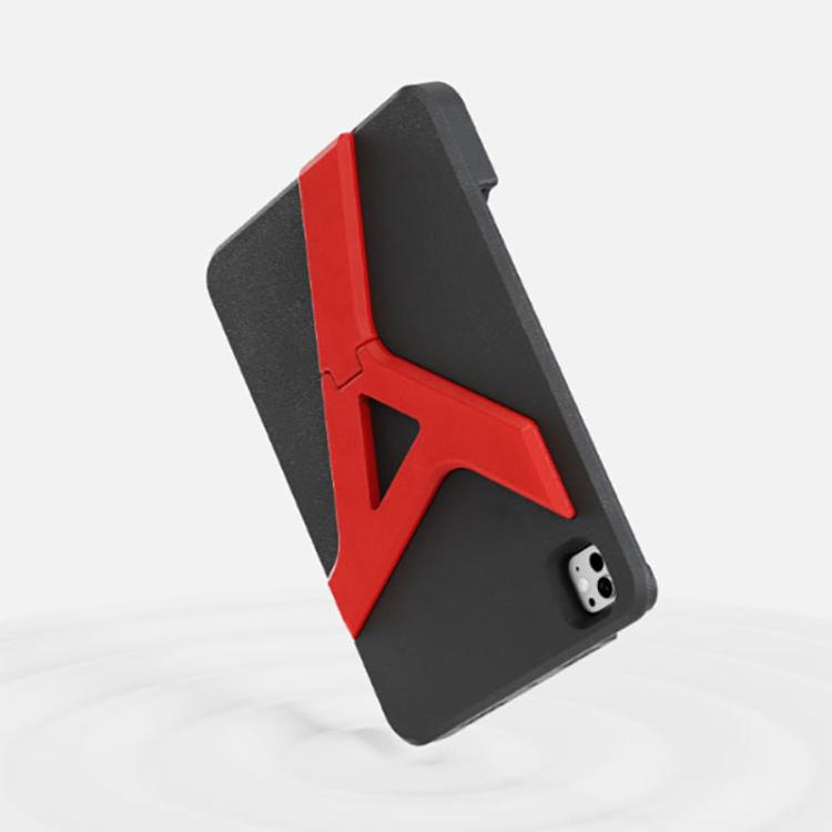 For iPad Air 11 2024 / 11 2025 YOYOISLES Air Rum Series EVA Tablet Case(Black Red) - free shipping - PMc TechLife - Order now!