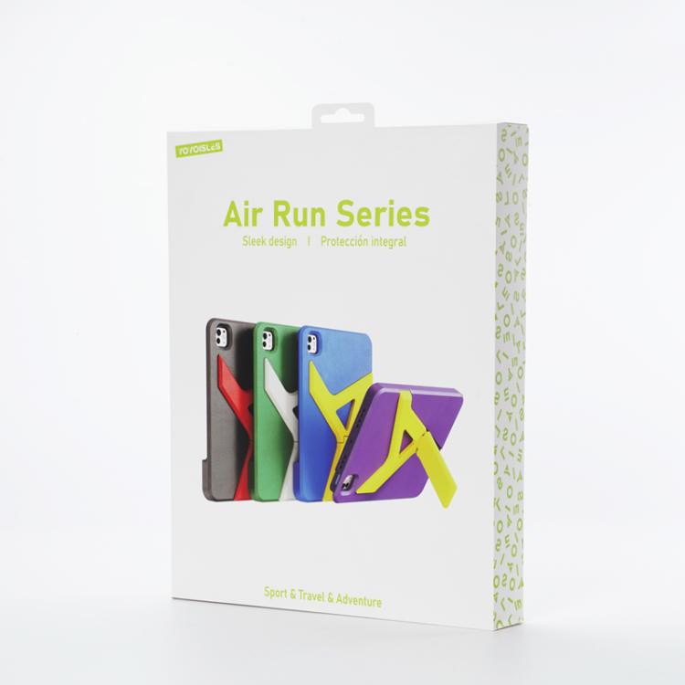 For iPad Air 11 2024 / 11 2025 YOYOISLES Air Rum Series EVA Tablet Case(Purple Yellow) - free shipping - PMc TechLife - Order now!