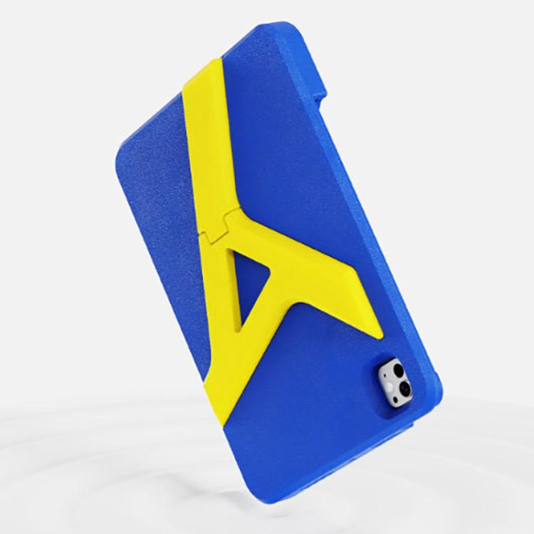 For iPad Air 11 2024 / 11 2025 YOYOISLES Air Rum Series EVA Tablet Case(Blue Yellow) - free shipping - PMC Jewellery - Order now!