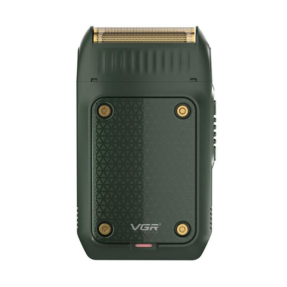 VGR V-353 Floating Cuttter Head Portable Electric Shaver(Green)