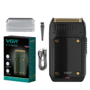 VGR V-353 Floating Cuttter Head Portable Electric Shaver(Black)