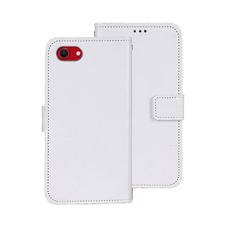 For iPhone 16e idewei Crazy Horse Texture Leather Phone Case(White) - free shipping - PMc TechLife - Order now!