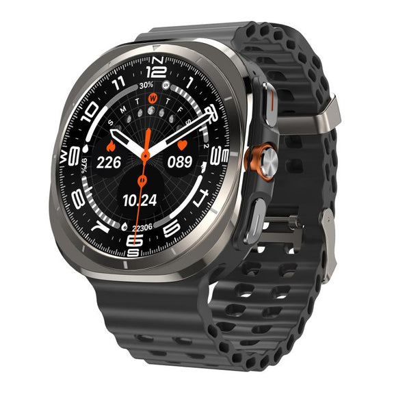 X7 1.51 inch IPS Screen Bluetooth Smart Watch Supports Healthy Monitoring(Black)