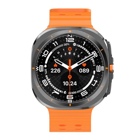 X7 1.51 inch IPS Screen Bluetooth Smart Watch Supports Healthy Monitoring(Orange)
