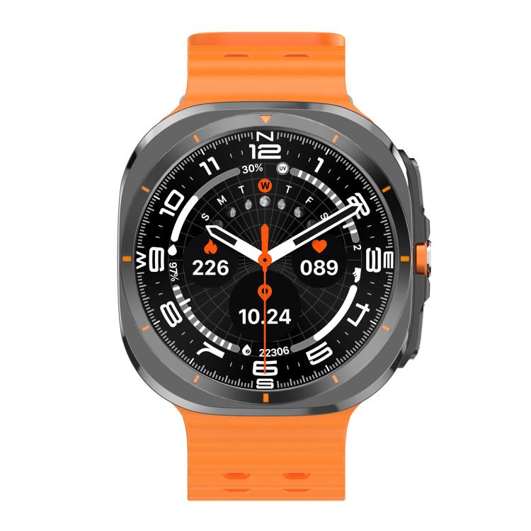X7 1.51 inch IPS Screen Bluetooth Smart Watch Supports Healthy Monitoring(Orange)