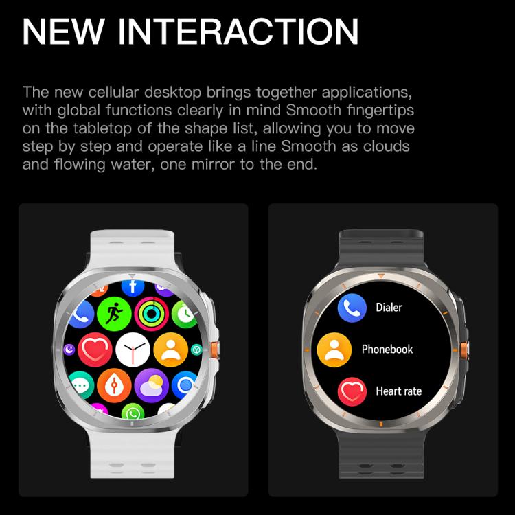 X7 1.51 inch IPS Screen Bluetooth Smart Watch Supports Healthy Monitoring(Orange)