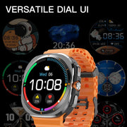 X7 1.51 inch IPS Screen Bluetooth Smart Watch Supports Healthy Monitoring(Black)