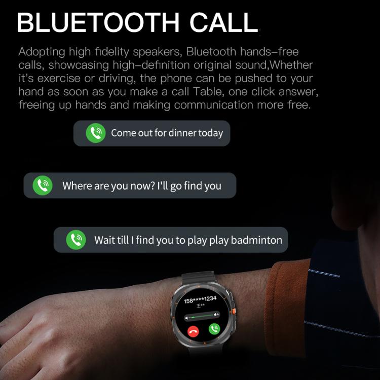 X7 1.51 inch IPS Screen Bluetooth Smart Watch Supports Healthy Monitoring(Silver) - free shipping - PMC TechLife - Order now!