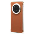 For Huawei Mate 70 Pro Denior A20 Genuine Leather Litchi Texture MagSafe Frameless Phone Case(Brown) - free shipping - PMc TechLife - Order now!