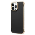 For iPhone 16 Pro Denior A20 Genuine Leather Litchi Texture MagSafe Frameless Phone Case(Black) - free shipping - PMc TechLife - Order now!