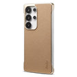 For Samsung Galaxy S25 Ultra 5G Denior A20 Genuine Leather Litchi Texture MagSafe Frameless Phone Case(Khaki) - free shipping - PMc TechLife - Order now!