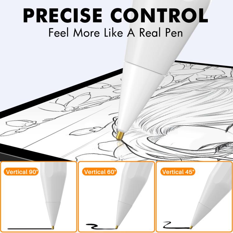 C04L 4pcs / Set 1.95mm Capacitive Stylus Replacement Nibs for Apple Pencil 2 / 1(White) - free shipping - PMc TechLife - Order now!