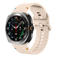 For Samsung Galaxy Watch Ultra 47mm / Ultra 2025 Kalebol Wave-stitched Silicone Strap(Pink) - free shipping - PMC TechLife - Order now!