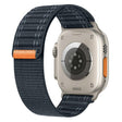 For Apple Watch 46mm / 49mm / 45mm / 44mm Kalebol Ocean Wave Nylon Strap(Dark Blue) - Watch Bands by Kalebol | Online Shopping South Africa | PMC TechLife | Buy Now Pay Later Mobicred