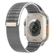 For Apple Watch 46mm / 49mm / 45mm / 44mm Kalebol Ocean Wave Nylon Strap(Grey) - Watch Bands by Kalebol | Online Shopping South Africa | PMC TechLife | Buy Now Pay Later Mobicred