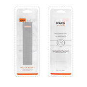 For Apple Watch 46mm / 49mm / 45mm / 44mm Kalebol Ocean Wave Nylon Strap(Black)