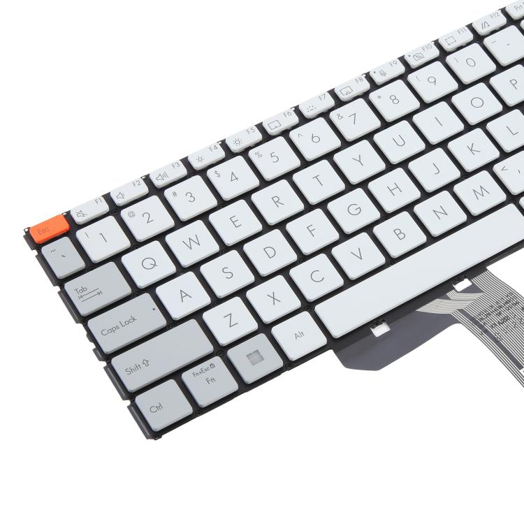 US Version Backlit Laptop Keyboard for Asus Vivobook Pro 15X OLED K6501 M6501(White) - Replacement Keyboards by PMc TechLife | Online Shopping South Africa | PMc TechLife | Buy Now Pay Later Mobicred