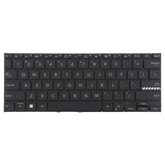US Version Backlit Laptop Keyboard for Asus VivoBook 14 Pro X1402 M1402 D1402 F1402 X1403Z X1402Z(Black)