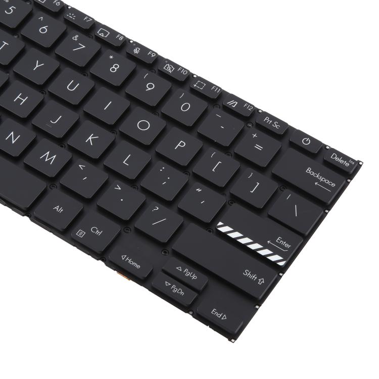 US Version Backlit Laptop Keyboard for Asus VivoBook 14 Pro X1402 M1402 D1402 F1402 X1403Z X1402Z(Black)