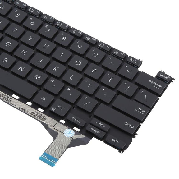 US Version Backlit Laptop Keyboard for Asus Zenbook 14 OLED UX3402 UX3402Z UX3402ZA UX3402VA UM5302T UM3402 NSK-UA74LN(Black)