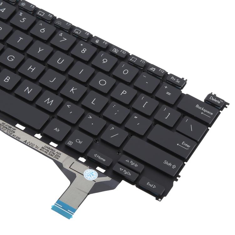 US Version Backlit Laptop Keyboard for Asus Zenbook 14 OLED UX3402 UX3402Z UX3402ZA UX3402VA UM5302T UM3402 NSK-UA74LN(Black)
