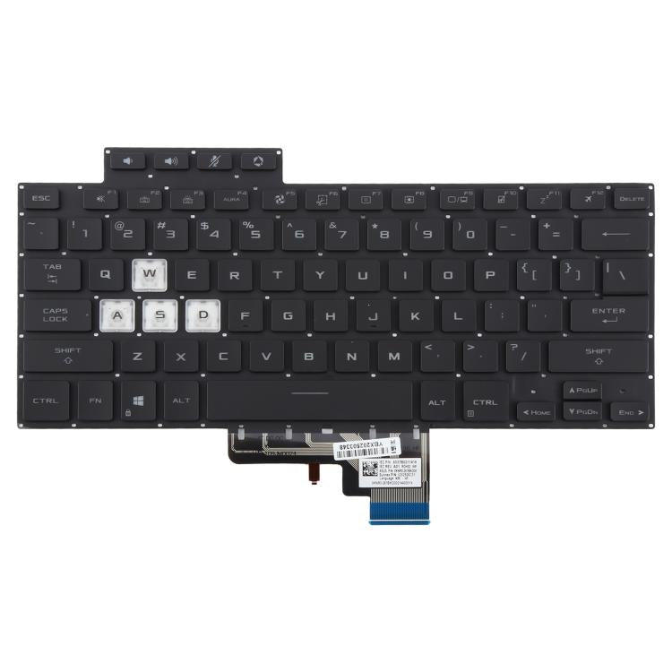 US Version Backlit Laptop Keyboard for Asus TUF Air Air FX516 FX516P FX516PR FX516PM FA516(Black) - free shipping - PMc TechLife - Order now!