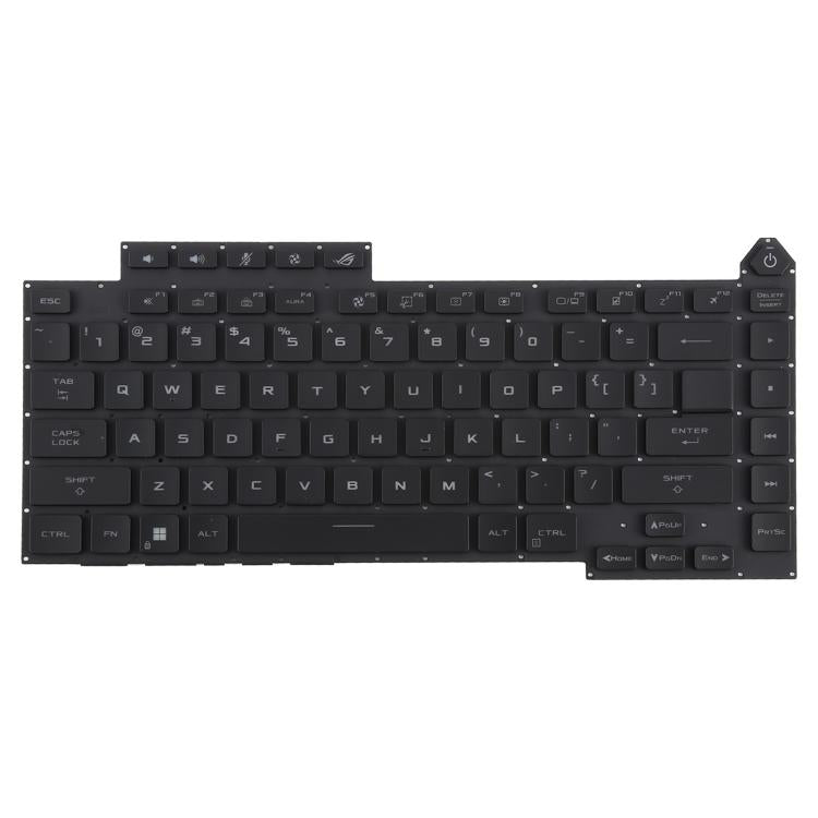 US Version RGB Backlit Laptop Keyboard for Asus Rog Strix G15 G513 G513RC G513RM G513RW G513QR G513QE G513IM G513IE G513IC(Black) - Replacement Keyboards by PMc TechLife | Online Shopping South Africa | PMc TechLife | Buy Now Pay Later Mobicred