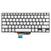 US Version Backlit Laptop Keyboard for Asus VivoBook S14 K430 A430 X430 S403 S4300F S4300U(Silver)