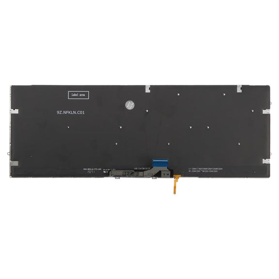 US Version Backlit Laptop Keyboard for Asus UX431 X431 V431 K431 S431 X431FAC UX431U UX431F U4500F(Silver)