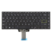 US Version Laptop Keyboard for Asus VivoBook S14 X421 X421DA X421UA X421EP X421EQ X421JQ X421FP X421FF X421FL(Black)
