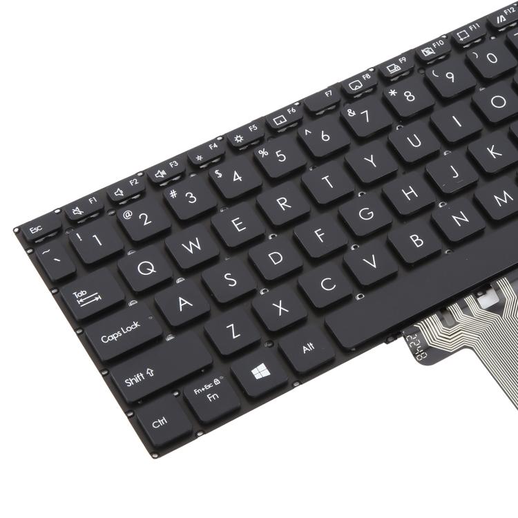 US Version Laptop Keyboard for Asus VivoBook S14 X421 X421DA X421UA X421EP X421EQ X421JQ X421FP X421FF X421FL(Black)